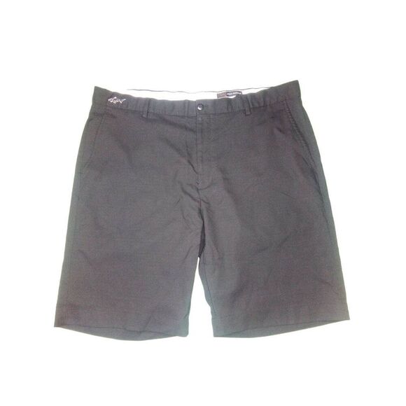 Greg Norman Black Flat Front Golf Dress Shorts Size 40 - Picture 1 of 5